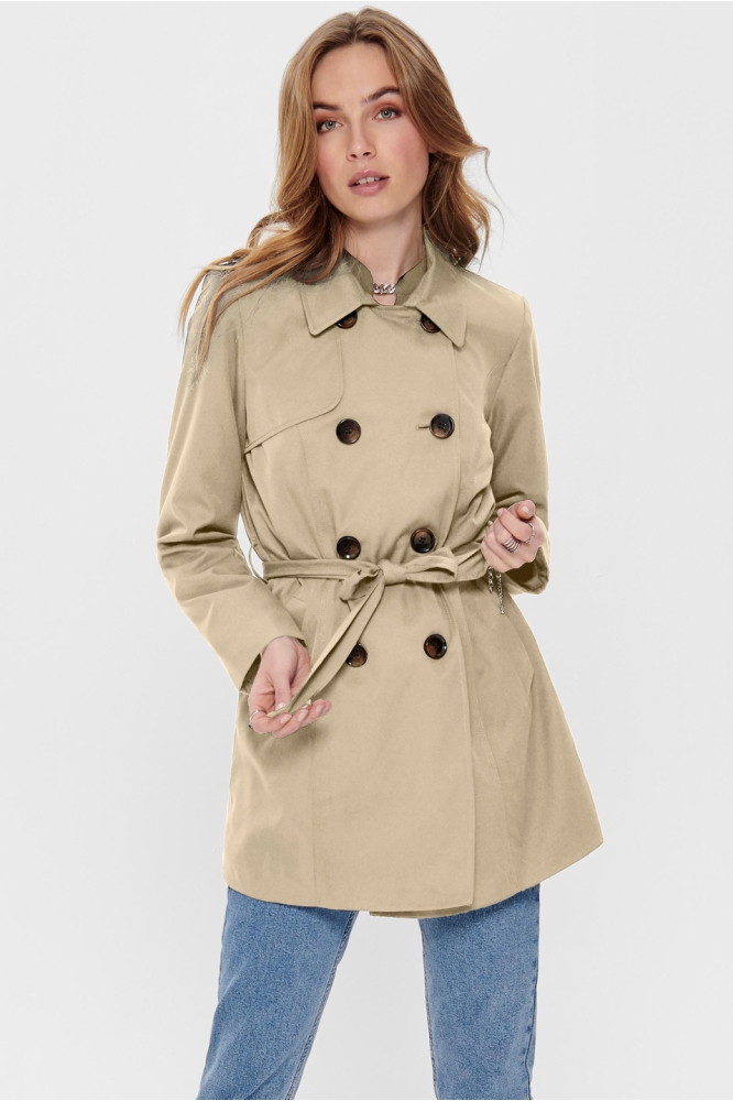 ONLVALERIE TRENCHCOAT OTW NOOS 15191821 Ginger Root